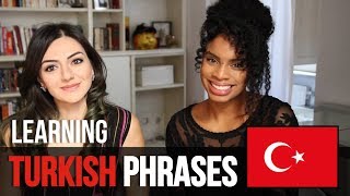 AMERICAN TRYING TURKISH PHRASES 🇹🇷  LANGUAGE SERIES [upl. by Eittam617]