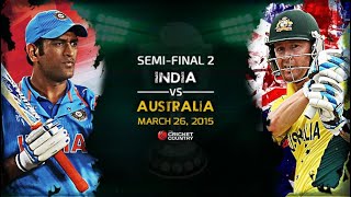 Cricket World Cup 2015 India vs Australia SemiFinal 2 Best Shot [upl. by Jp]