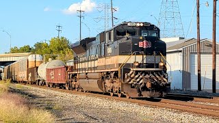 Savannah and Atlanta NS heritage unit leading Westbound NS 189 heading to Georgia [upl. by Bradman]