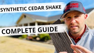 Synthetic Cedar Shake Roofing  Complete Guide [upl. by Norga549]