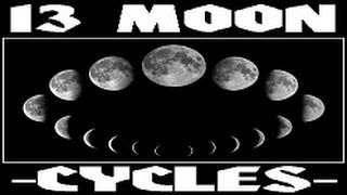 The 13 Moon Cycle  Flat Earth Flache Erde Mond [upl. by Yar]