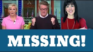 BREAKING Joe amp Mika Curiously Absent from Morning Joe Following Tirade Against Critics [upl. by Aivlys]