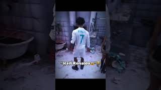 Wait Ronaldo siuuu Ishowspeed  ronaldo football funny viralvideo shorts speed IShowSpeed [upl. by Yearwood]