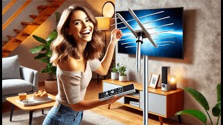 📺 Antennas Direct ClearStream 2V Indoor Outdoor TV Antenna  Best Clear Stream Antennas 📡 [upl. by Bridges]