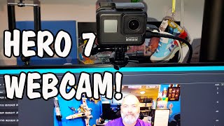 GoPro Hero 7 Black as a webcam  fixed overheating and video lag [upl. by Ayikat]