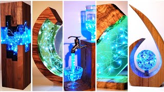 5 Most Amazing Epoxy Resin Lamps  Resin Art [upl. by Ah]