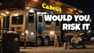 Overnight in an RV at Cabela’s Would You Take the Risk [upl. by Harley]