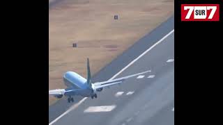 🇵🇹 Atterrissage mouvementé dun 737 à Madère Vidéo [upl. by Eatnahs630]