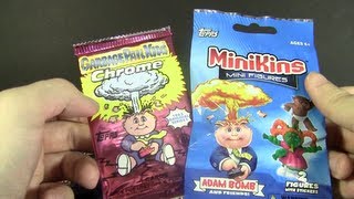 TJ Reviews Garbage Pail Kids MiniKins [upl. by Greenwald615]