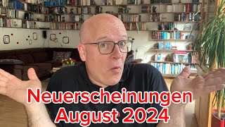 Buch Neuerscheinungen August 2024  10 interessant klingende Krimis und Thriller [upl. by Fotzsyzrk]