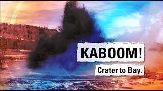 KABOOM Crater to Bay Yellowstone Volcano Update — September 2023 [upl. by Adohr]