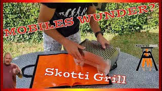 Mobiles GrillWunder Skotti Grill Unboxing  KampS unboxing [upl. by Ralat]