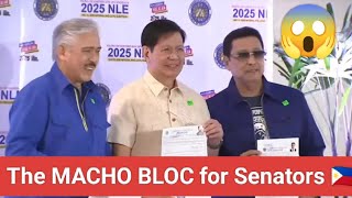 The Macho Bloc for Senator  Tito Sotto Ping Lacson and Lito Lapid  Trillanes vs Malapitan 🇵🇭 [upl. by Issy268]