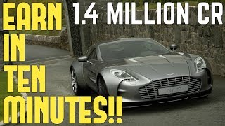 GT SPORT  EARN 14 MILLION in 10 MINUTES EASY [upl. by Aynekal153]