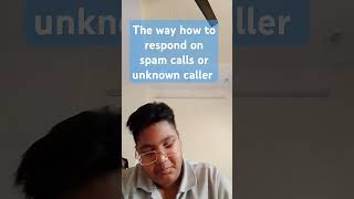 The way how to respond on spam call or caller Eric first Indian boy coin collector like subscribe [upl. by Popele]