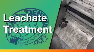 Leachate Treatment at Intermediate Treatment Facility [upl. by Alwyn518]