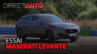 Essai  MASERATI LEVANTE [upl. by Edeline]