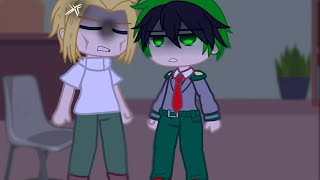 Midoriya says fck you to almighty  mean all might  sad deku  gacha club [upl. by Gordan]