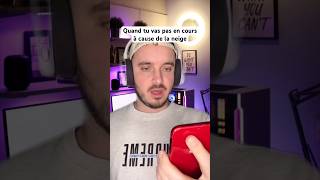 qui est pas allé en cours  😂 humour college lycee jeuxvideo [upl. by Aldous]