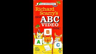 Richard Scarrys Best ABC Video Ever 1989 [upl. by Ecirad]