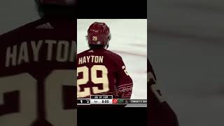 GOAL Barrett Hayton 2 Arizona Coyotes v Minnesota Wild NHL 2022 23shorts [upl. by Aidul]