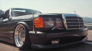 TOP STANCE W126 VIDEO Mercedes Benz SE and SEL [upl. by Maryellen]