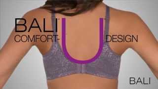 Bali® One Smooth U® Back Smoothing Underwire [upl. by Krystle]