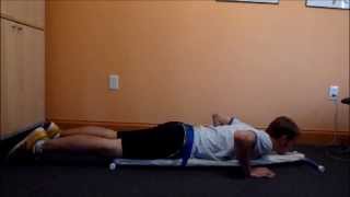 Extension In Lying With Self Overpressure Using A Belt [upl. by Ursi479]