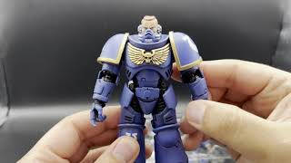 JoyToy Warhammer 40K Ultramarines Hellblasters Brother Paxor [upl. by Mcguire]