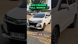 NOVEMBER FULL BONUS‼️AVANZA BEKAS TAKSI HARGA MULAI 125 JUTA 👍 [upl. by Jemma]