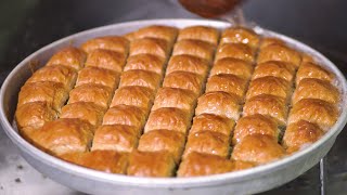 Worlds Oldest Baklava Producer Since 1887 Even Nusret Gets Their Baklava From Here  Imam Çağdaş [upl. by Eelinej]