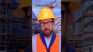 Part 135  work smarter not harder👷💡workers construction work smart job viralvideo shorts [upl. by Saturday626]