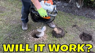 Install Holes In Your Lawn For Drainage [upl. by Jess797]