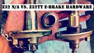 DIFFERENCE BETWEEN z32 natt ebrake HARDWARE [upl. by Lindner]