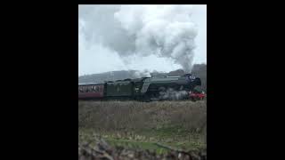 Flying Scotsman  nymr 2016 with class 25 D7628  britishisles train flyingscotsman nymr [upl. by Hamian]