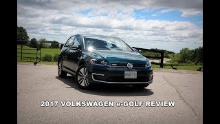 2017 Volkswagen eGolf Review [upl. by Oiril199]