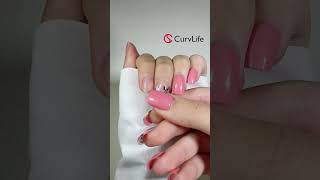 Curvlife SemiSolid Glue for PressOn Nails Easy Quick and LongLasting [upl. by Peterson]