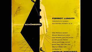 Schoenbergs Pierrot Lunaire  WinogradHowlandSteuermann [upl. by Kenon]