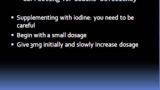 Iodine Supplementation In Hyperthyroidism amp Graves Disease [upl. by Ydnelg]