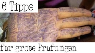 6 Tipps für schriftliche Prüfungen Abi amp Co [upl. by Willie726]