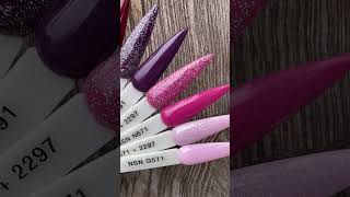 Brokatowe multidrobinka shimer Pudry Tytanowe Manicure Tytanowy NSN New Style of Nails nails [upl. by Jud]