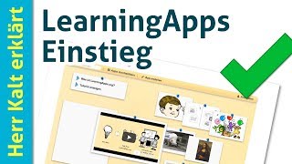 Anleitung LearningApps Einstieg und erste Schritte – Tutorial [upl. by Amary]