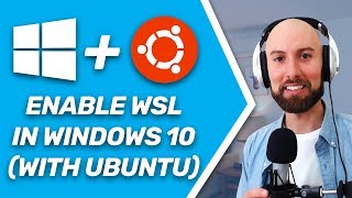 How to Install amp Enable WSL in Windows 10  how to access files [upl. by Oulman]