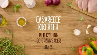 Casarecce Kikerter med kylling og grønnsaker [upl. by Dietz]