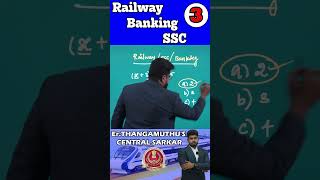 railway ssc banking  ErThangamuthu sir SHORT NO 3erthangamuthuscentralsark3214 [upl. by Uile14]