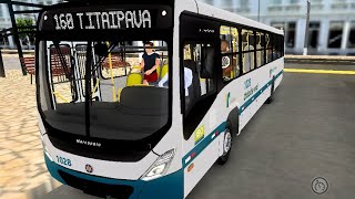 linha 160 terminar Itaipava ônibus GRT3D Torino 2014 OF 1721 Recife [upl. by Neela395]