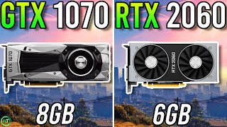 GTX 1070 vs RTX 2060 6GB  Big Difference [upl. by Nainatrad567]