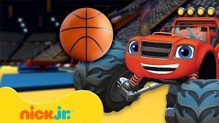 Blaze gra w koszkówkę piłkę nożną hokeja i inne SPORTY 🏀⚽️  Nick Jr Polska [upl. by Yetti]