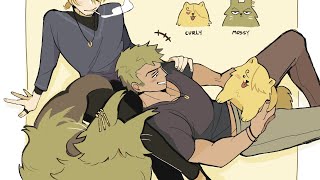 Zosan mini comic 💞👍 Zoro x sanji [upl. by Nyledam]