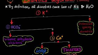 Diuretics algorithm blood electrolytes [upl. by Mur]